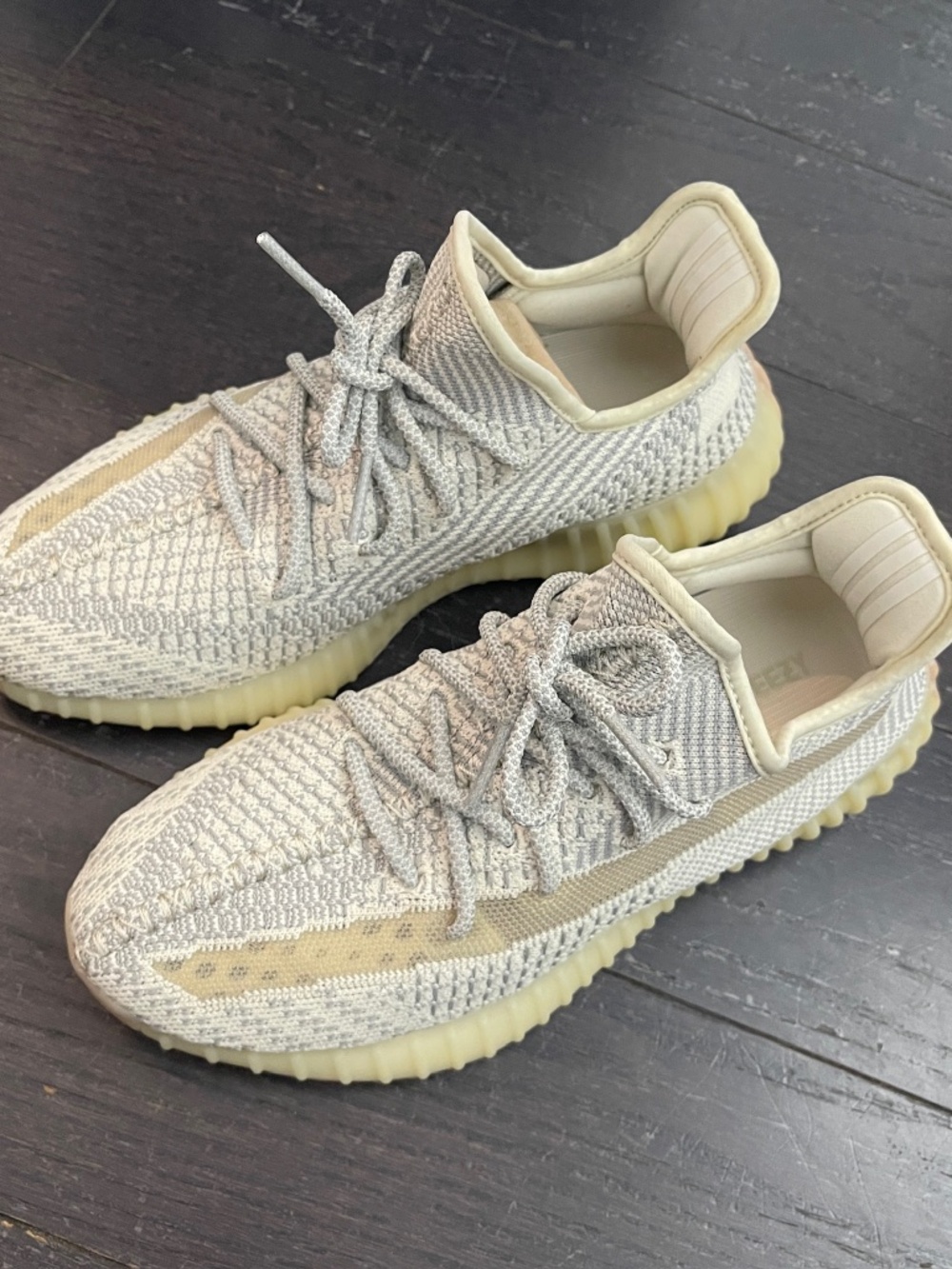 NEW Adidas Yeezy Boost 350 V2 Lundmark Non-reflective US 8 shoe sneaker FU9161